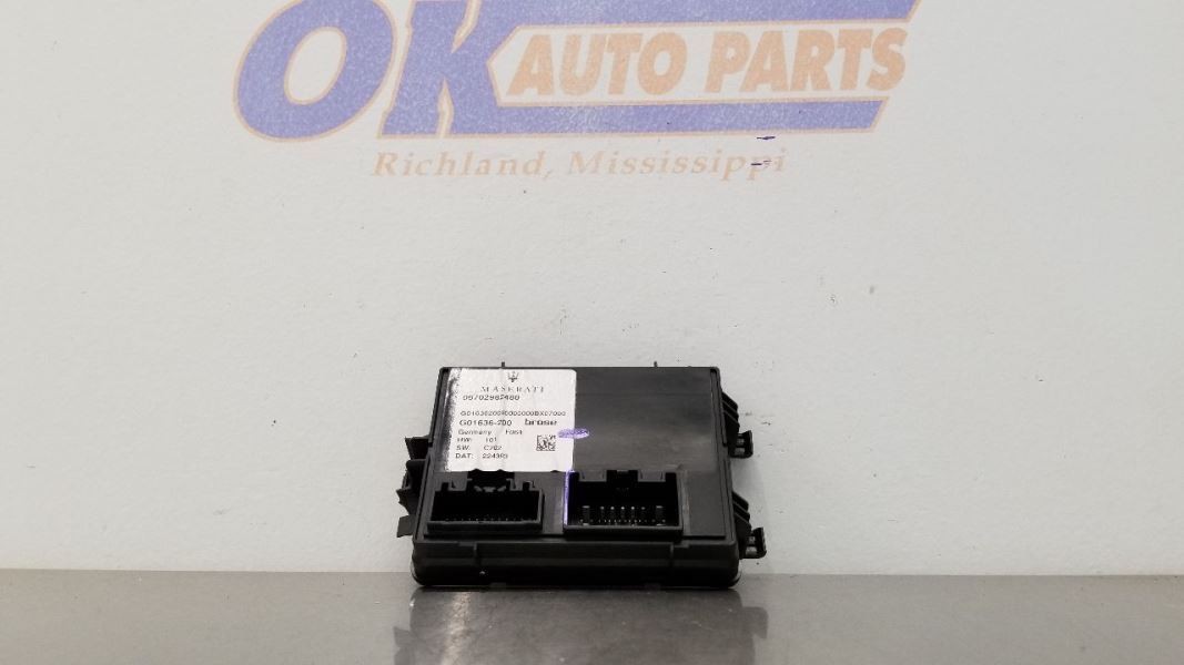 2023 MASERATI GRECALE TROFEO POWER LIFTGATE CONTROL MODULE 670298248