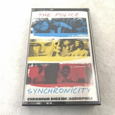 The Police Synchronicity 1983 Cassette Tape A M Sting music album