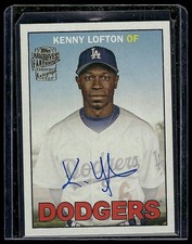 2025 Topps Archives #67FFA-KL Kenny Lofton 1967 Topps Fan Favorites Autographs