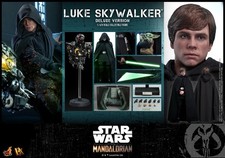 Hot Toys Star Wars Mandalorian LUKE SKYWALKER 1 6 Deluxe DX23 SEALED SHIPPER NEW