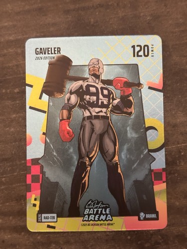 2026 Bo Jackson Battle Arena - Gaveler - Aaron Judge - Rad Brawl Foil