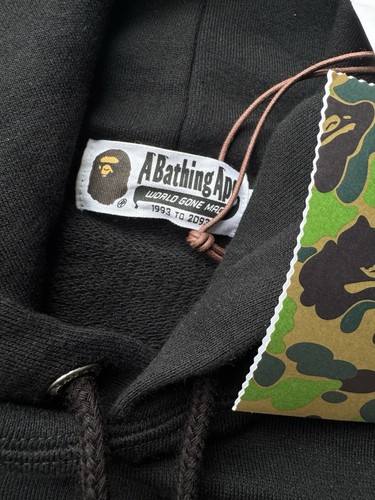 RARE BAPE x 27th Anniversary Foil Hoodie | Black | Size Small/Large /2XL | Anniv - Bild 8 von 14