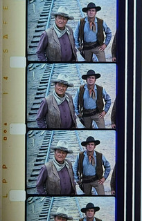 The Train Robbers (1973) 16mm western feature film LPP John Wayne Ann Margaret