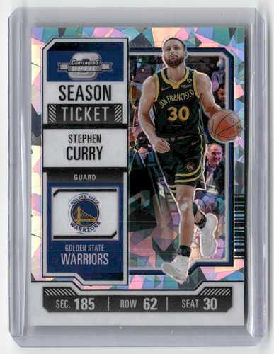 2023-24 Panini Contenders Optic #37 Stephen Curry Cracked Ice /23