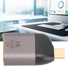 USB C to DisplayPort Adapter 8K 60Hz 8.1Gbps HBR3 DisplayPort Converter