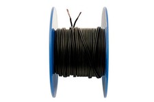 Image of CONNECT 30067 Black / Red Twin Core Speaker Cable 24x0.20mm 6A 100m HiFi Audio