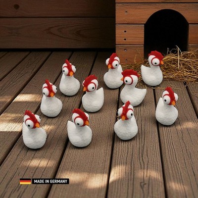Deko Huhn mit XXL-Augen   einfach lustig & cool Exquisite Design Dekoration