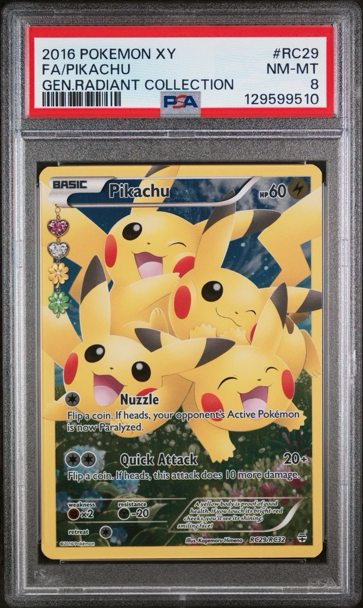 Pikachu Pokémon TCG Professional Sports Authenticator (PSA) Grade