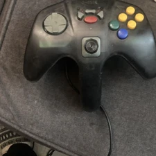 Black Wired Controller 6ft Cable for Nintendo 64 Console Model 2358-C