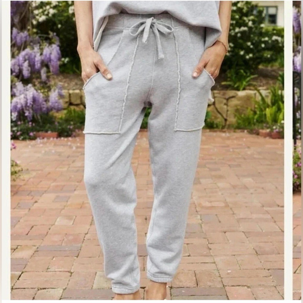 Frank and Eileen Eamon Jogger Sweatpants, gray, women's size Medium New