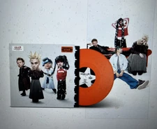 5 Seconds Of Summer  STAR  ORANGE CRUSH GLITTER VINYL Record LP  poster   new