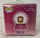 Funko Pop! Disney Princess Belle Vinyl Figure Snow Globe Beauty & Beast Toy 2.2"