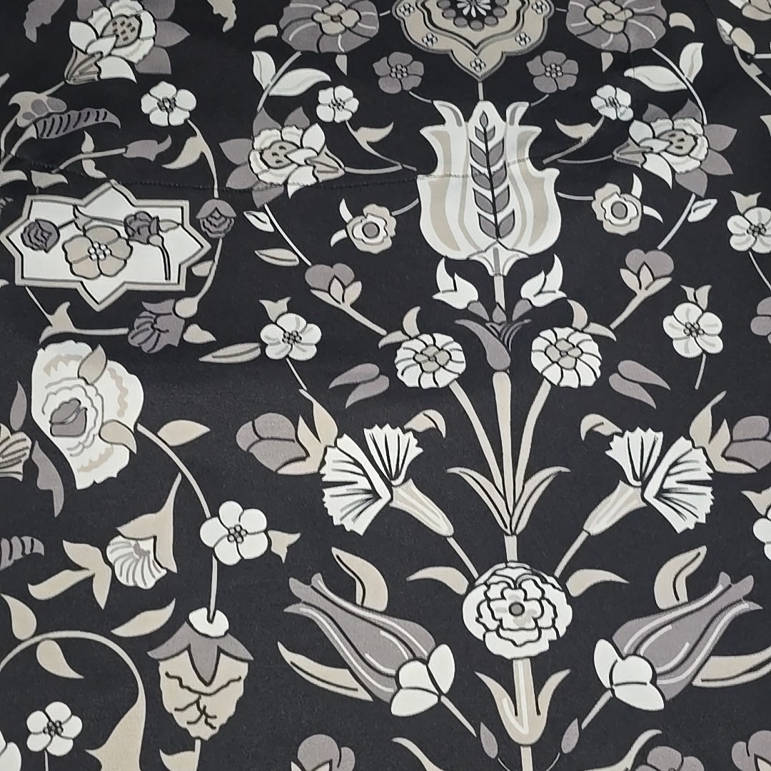 Gretchen Scott Topkapi Jersey Split Neck Tunic Fl… - image 4