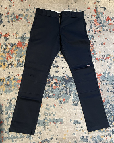 Dickies Men's 811 Skinny Pants 31x32 Blue