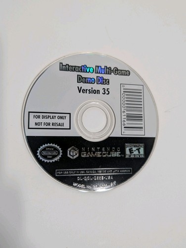 Interactive Multi-Game Demo Disc Version 35 – Nintendo GameCube – Disc Only