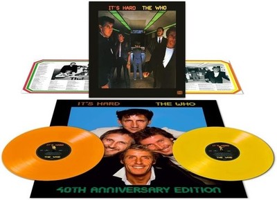 THE WHO - It's Hard 2022 EU Orange & Yellow Half Speed Mastered Vinyl 2 LP New