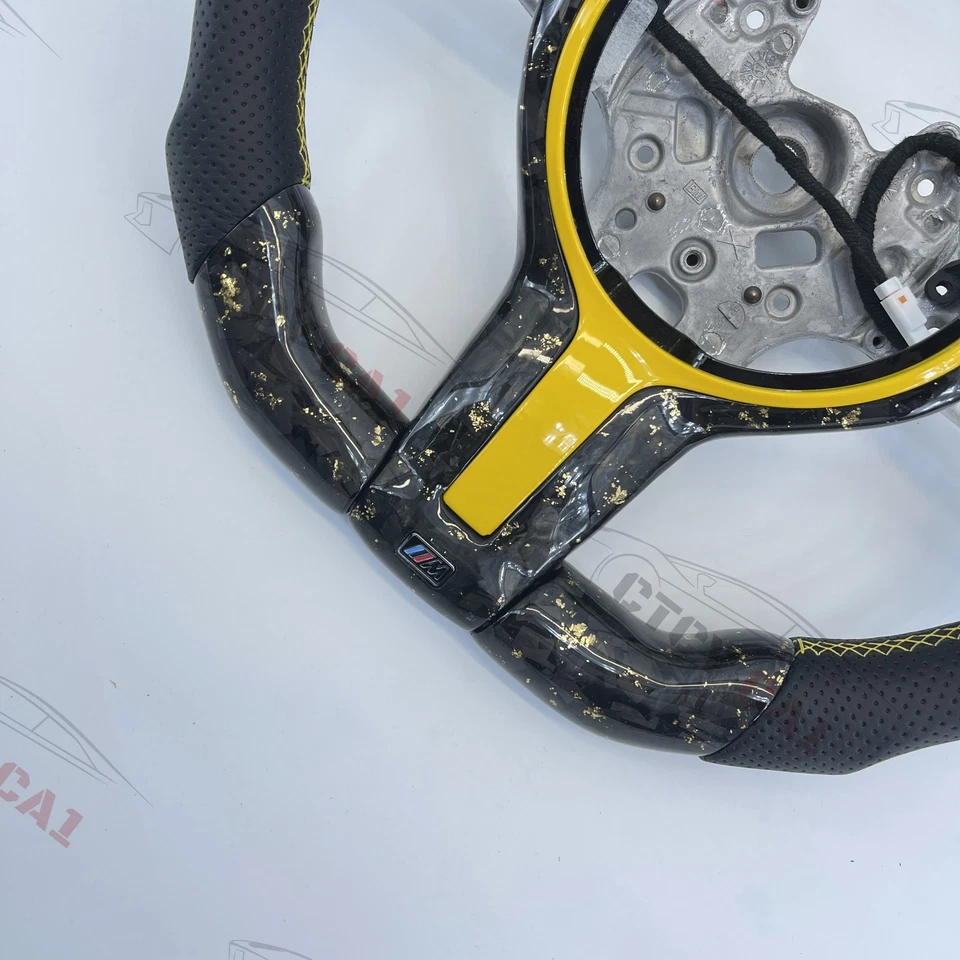 Custom Carbon Fiber Steering Wheel for BMW F20 F21 F30 F31 F34 F22 F23 F33 F36 - Image 4 of 4