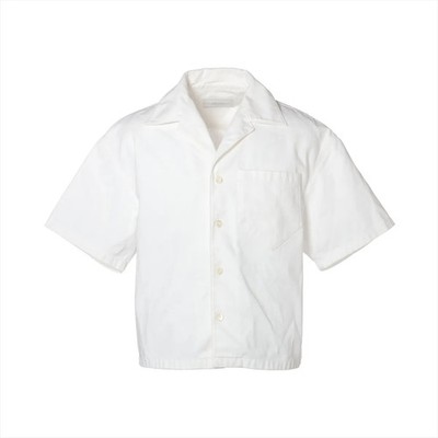 Prada 21 years Cotton Denim shirt S Men's White  GEC068
