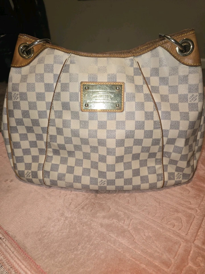 Bolso Hobo Louis Vuitton Galliera GM Marrón Lona Foto 3 de 4