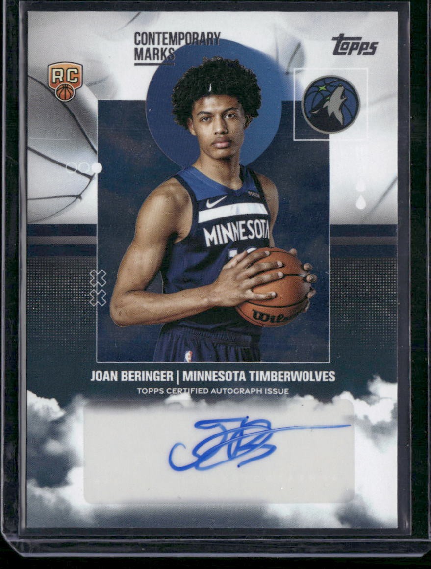 2025-26 Topps #CM-JB Joan Beringer Contemporary Marks Rainbow Foilboard RC