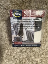 50x60 Serta Heated Throw Fleece to Sherpa Electronic Blanket - CHARCOAL