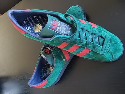 Adidas Men's Blackburn SPZL OG 2019 US 12 New Green Suede Red Stripes No Box