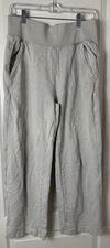 Everlane Organic Cotton Wide Leg Sweatpants Gray Lounge Pants Women’s L