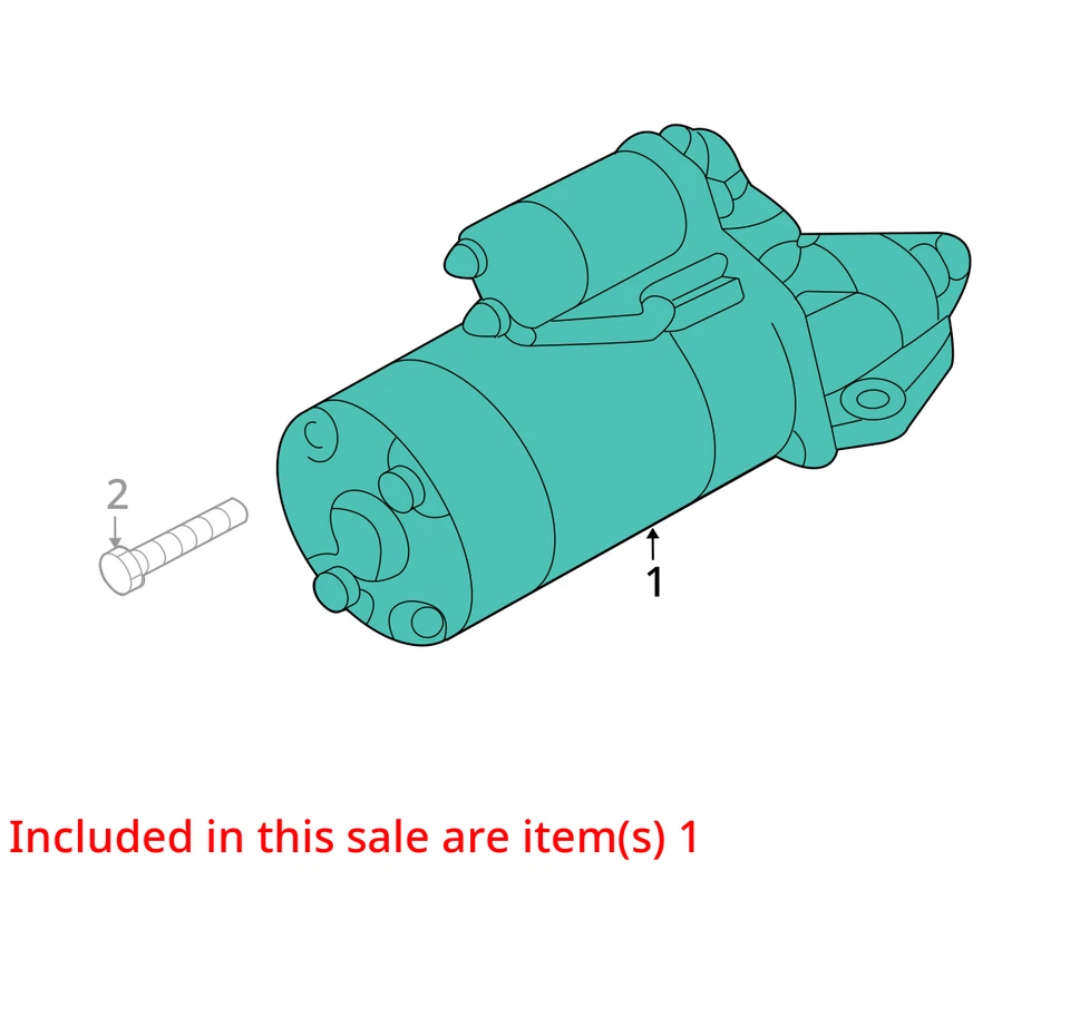Hyundai Elantra 2017 motor de arranque OEM 134 k millas - LKQ373876284 Foto 4 de 4