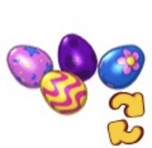 Webkinz Virtual Item HIDDEN EGGS Spring Celebration