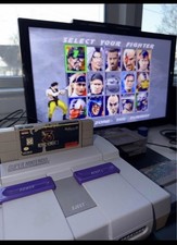 Super Nintendo SNES With 1 Controler And 1 Game Tested Working