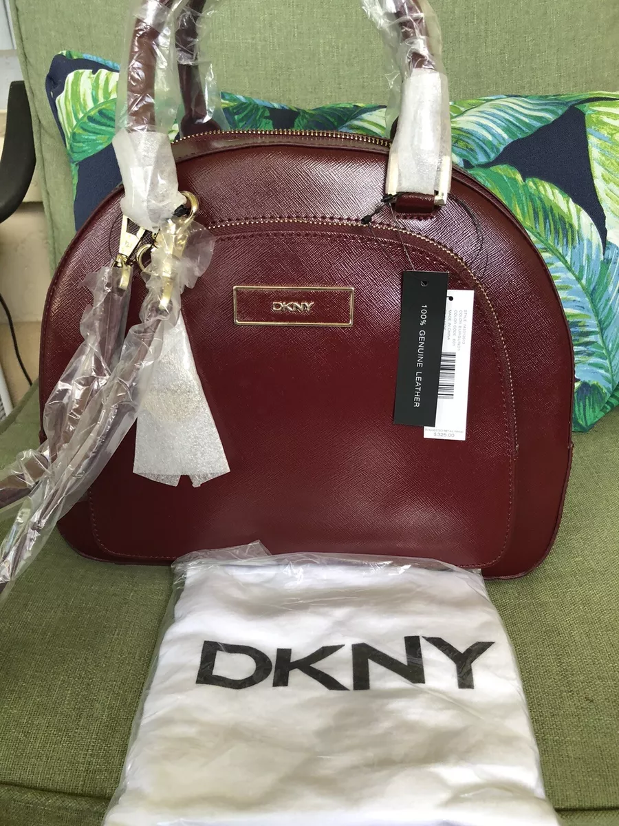 Dkny store burgundy bag