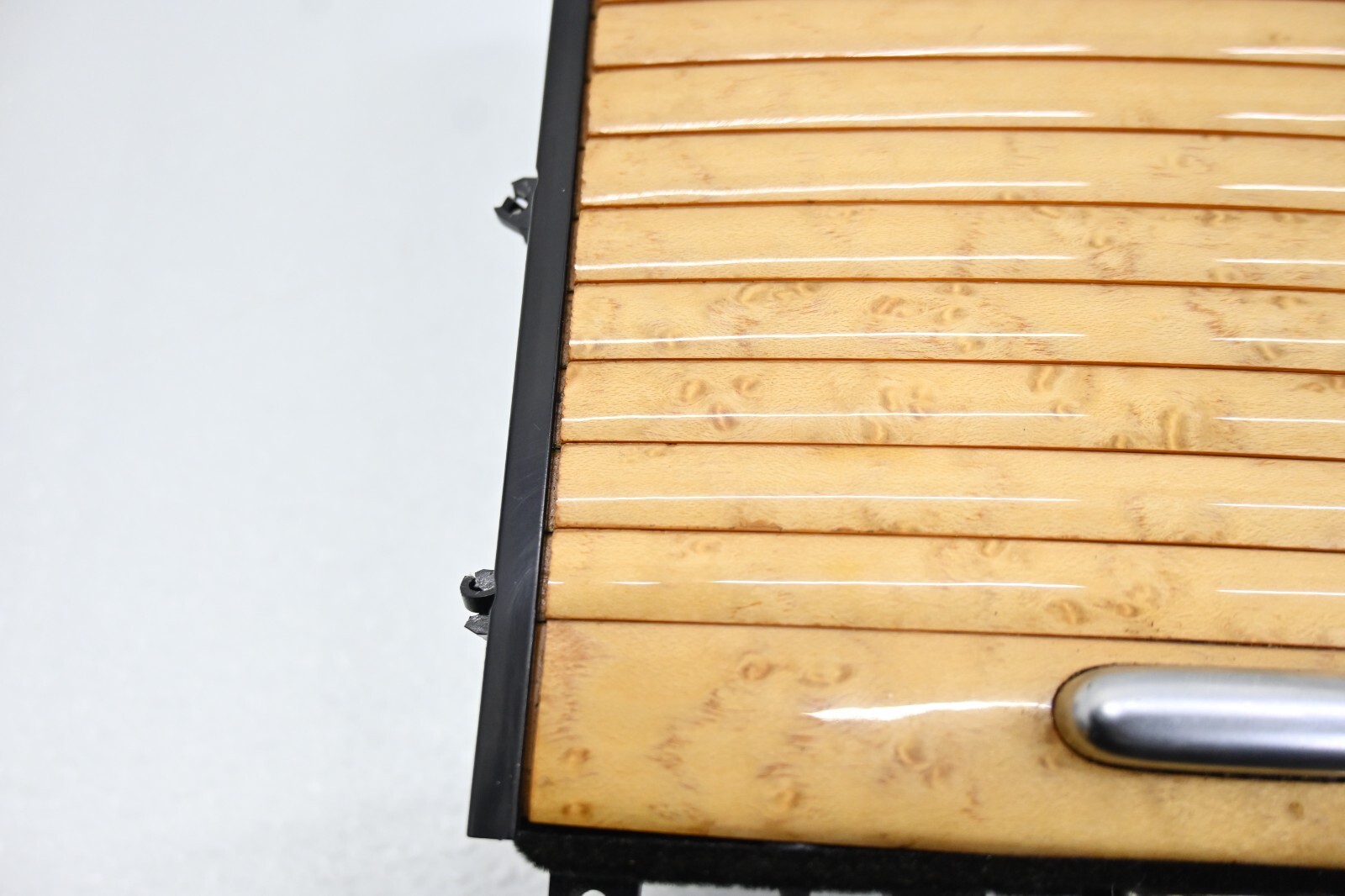 ⭐ 03-12 Bentley Continental Front or Rear Center Console Wood Trim Panel Tray Oe