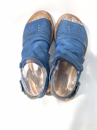 NEU Miz Mooz Leder Knöchelriemen Sandalen - Fifi - Denim - 36 Größe 6 - Bild 9 von 14