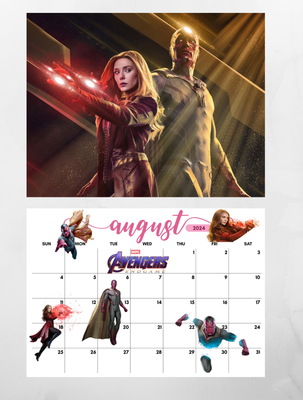 Avengers Endgame Wall Calendar 2024 | eBay