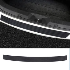 FOR Volvo XC60 2010-2017 Rear Bumper Protector Gard Trim Rubber Cover US Stock
