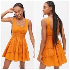 Urban Outfitters Medium Hailey Tiered Mini Dress