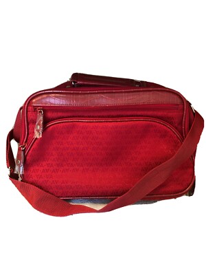 Brand new maroon/burgundy Avon make up/travel case/overnight bag | eBay Brand new maroon/burgundy Avon make up/travel case/overnight bag | eBay