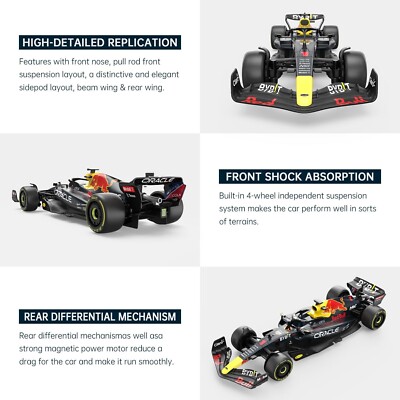 Remote Control Car F1 1 18 Scale Oracle Red Bull RB18 Racing Car