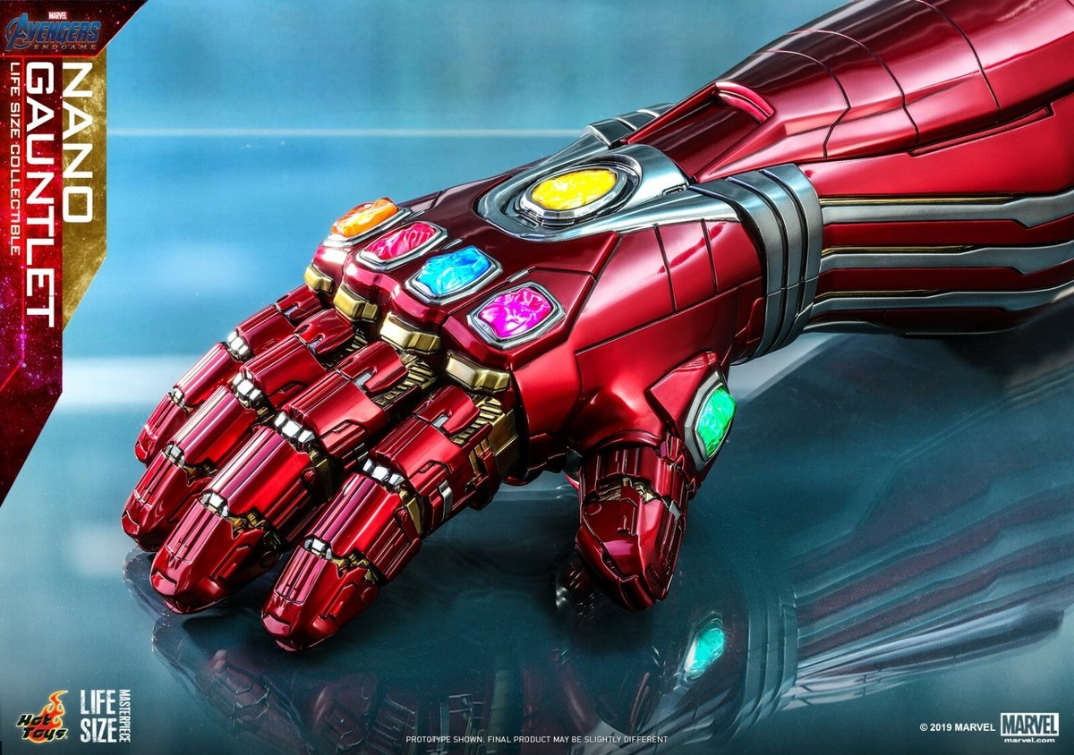 Hot Toys LMS007 AVENGERS: ENDGAME NANO GAUNTLET 1:1 LIFE-SIZE Iron