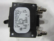 Airpax Sensata LMLHPK11-1RLS4-30406-3 Bullet Breaker 2P 100A 80VDC Max NEW!!!