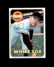 Bob Priddy Signed Authentic 1969 Topps Chicago White Sox Autograph