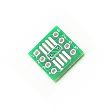 50PCS NEW SOP8 SO8 SOIC8 TO DIP8 Interposer board pcb Board Adapter Plate T2