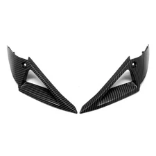 Carbon Fiber Headlight Side Panels Cover Fairing For HONDA CBR1000RR 2004 2005