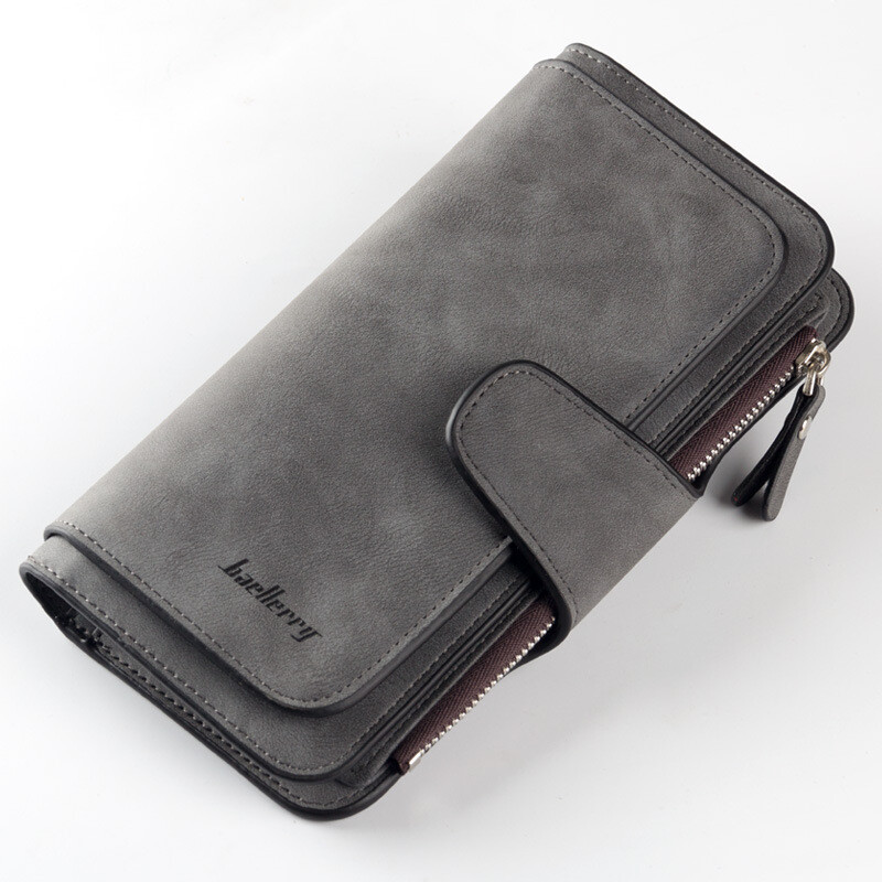 Womens Wallet Leather Wallet Long Clutch RFID Card Holder Purse Handbag Gift