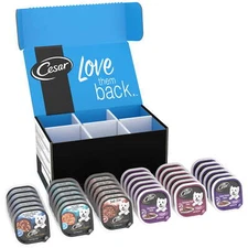 Classic Loaf in Sauce Variety Pack Wet Dog Food, (36 Pack) 3.5 oz. Trays