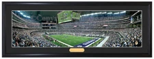Dallas Cowboys / Inaugural Game at Cowboys Stadium - Framed and Matted Panoramic
