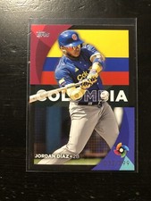 Jordan Diaz 2023 Topps Series 2 WORLD BASEBALL CLASSIC #WBC-45 BLACK /299 PWE