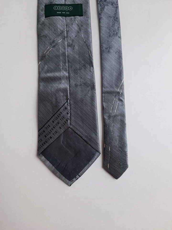 CRAVATTA "CANDA FOR C&A" VINTAGE SOIE REINE SEIDE SEDA UOMO KRAWATTE CORBATA - Imagen 2 de 4