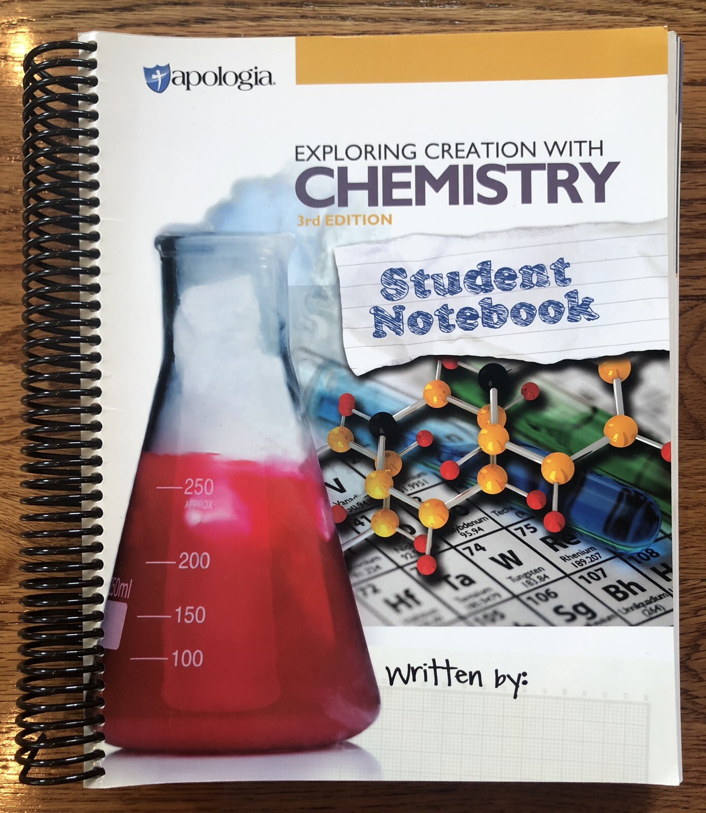 Apologia Exploring Creation With Chemistry Student Notebook Third Apologia exploring creation with chemistry student notebook third