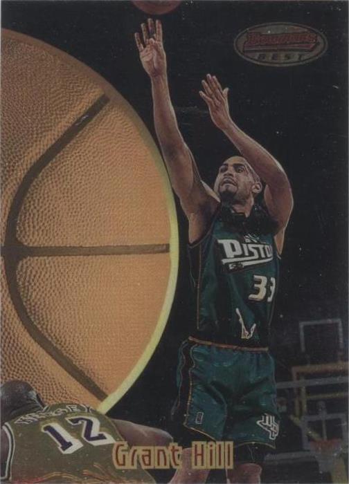 Topps Grant Hill Basketball 1997-98 Season Sports Trading Cards